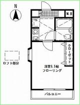 カルマ妙蓮寺 201 ｜ 神奈川県横浜市港北区仲手原２丁目（賃貸アパート1K・2階・18.59㎡） その2