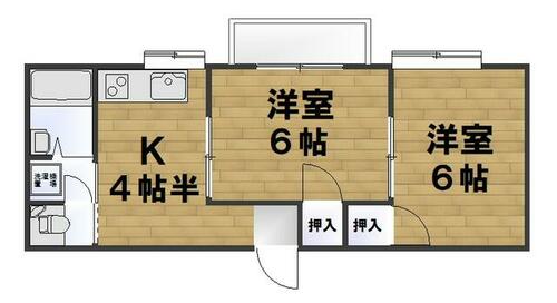 コーポ松本_間取り_0