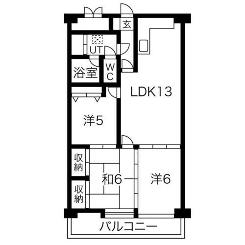 同じ建物の物件間取り写真 - ID:204004136043