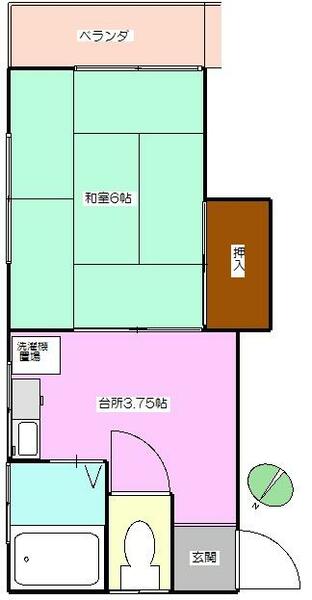 コーポストローム 110｜東京都日野市東豊田１丁目(賃貸アパート1K・2階・24.10㎡)の写真 その1