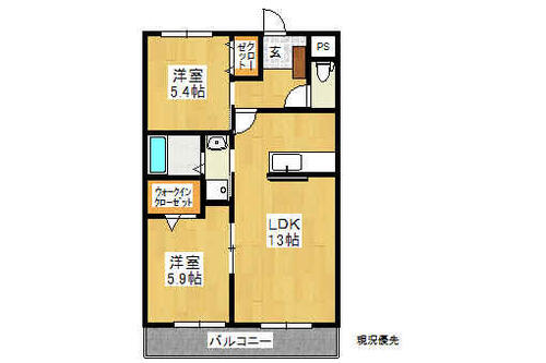 Y&Mサザン甲府2nd_間取り_0