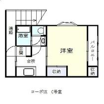 宮城県白石市字半沢屋敷前（賃貸アパート1K・2階・33.12㎡） その9