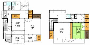 間取り：235004186045