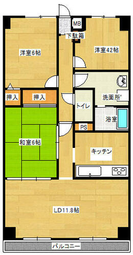 ネオハイツ多賀城東_間取り_0