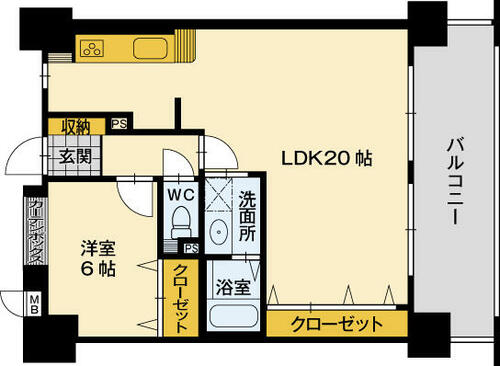 コアマンション国分ネクステージ_間取り_0