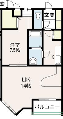 同じ建物の物件間取り写真 - ID:236002717632