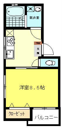プレズィール横町_間取り_0
