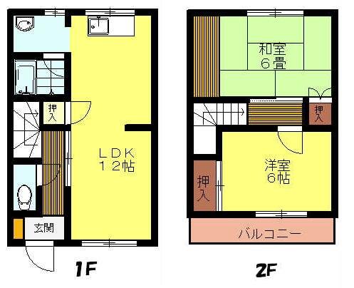 リバーサイド NB｜山形県南陽市椚塚(賃貸アパート2LDK・1階・66.24㎡)の写真 その1