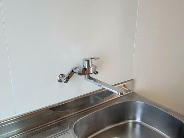 画像6:お湯が使いやすいシングルレバータイプ