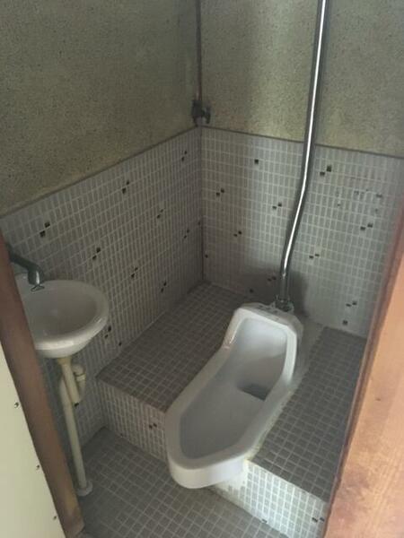 画像6:和式トイレ