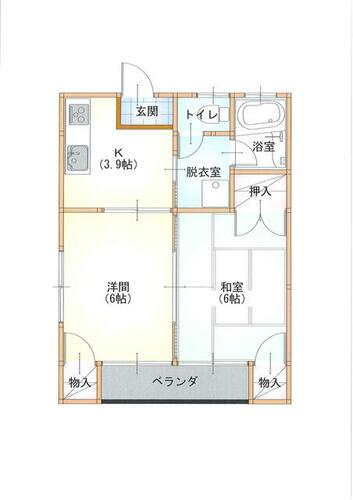 同じ建物の物件間取り写真 - ID:203000473905