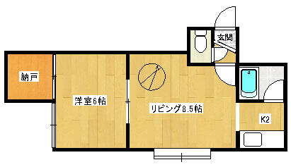 北海道札幌市東区伏古七条２丁目(賃貸アパート1LDK・3階・31.18㎡)の写真 その2