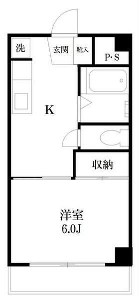 コーポ白金 207｜東京都港区白金３丁目(賃貸マンション1K・2階・25.55㎡)の写真 その1