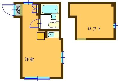 ユナイト小田メイボールの杜 101｜神奈川県川崎市川崎区小田２丁目(賃貸アパート1R・1階・14.00㎡)の写真 その2