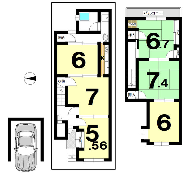house for sale in Kyoto, Kyoto | ¥8,800,000 | 6K | Akiyama house find…