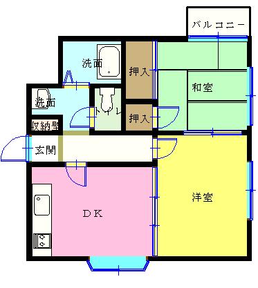 クリスタルハイツ_間取り_0