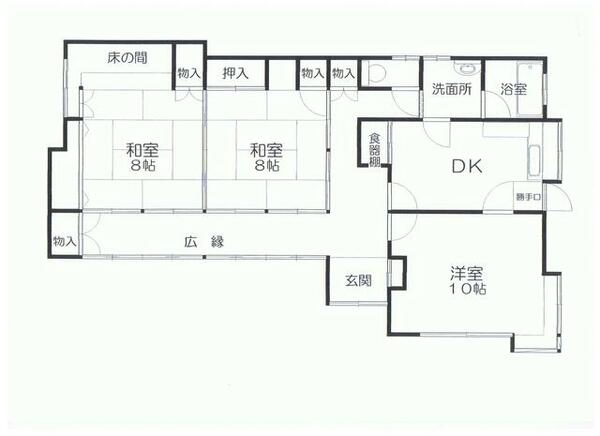 detached 宮城県遠田郡涌谷町字花勝山二号
物件地図