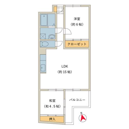 同じ建物の物件間取り写真 - ID:246005167512