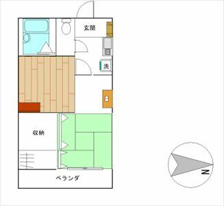 同じ建物の物件間取り写真 - ID:207001114407