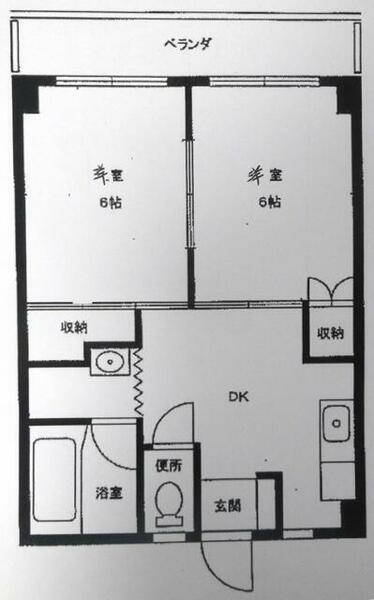 ネレイデス 403｜高知県須崎市西崎町(賃貸マンション2DK・4階・39.40㎡)の写真 その1