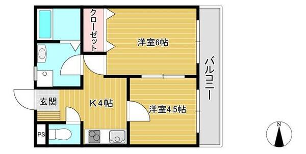メゾン松隈｜佐賀県佐賀市赤松町(賃貸アパート2K・1階・34.78㎡)の写真 その1