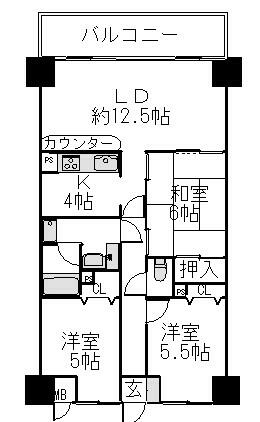 グリーンバレー田園都市_間取り_0