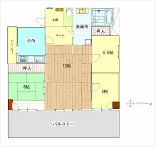 同じ建物の物件間取り写真 - ID:207001148338