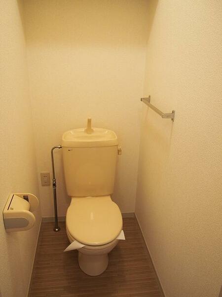 画像5:清潔なトイレです。