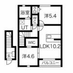 ルミエール［飯豊］　２Ｆ２０６　　エアコン２台のイメージ