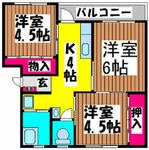 大牟田市西新町 3階建 築46年のイメージ