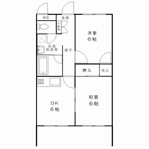 同じ建物の物件間取り写真 - ID:215001467003