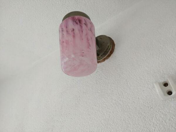 画像15:お風呂場のレトロ照明