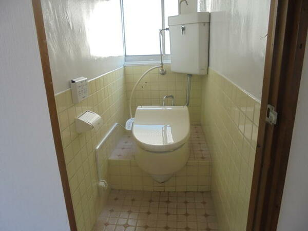 画像8:和式トイレを洋式にかぶせたものです。