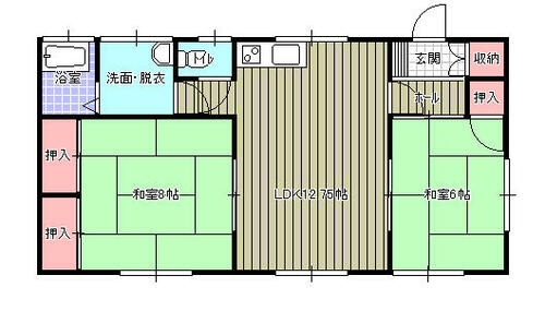 同じ建物の物件間取り写真 - ID:207001133435