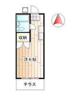 神奈川県川崎市中原区小杉御殿町２丁目（賃貸アパート1R・1階・17.39㎡） その2