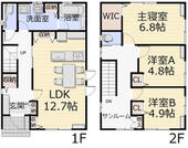 富山市犬島Ｂ棟中古住宅　貸家のイメージ