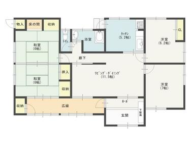 間取り：243008716482