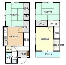 兵庫県尼崎市武庫之荘本町３丁目（賃貸一戸建3DK・--・59.40㎡） その1