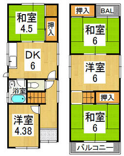 間取り：227077091591