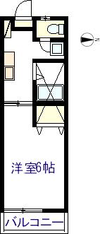 コーポドリームエイト 202｜長崎県諫早市船越町(賃貸アパート1R・2階・21.06㎡)の写真 その1