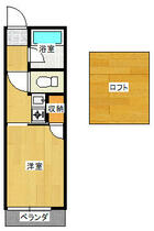 静岡県静岡市清水区七ツ新屋１丁目（賃貸アパート1K・2階・18.63㎡） その1