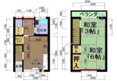 小田原市中町１丁目 2階建 築50年のイメージ