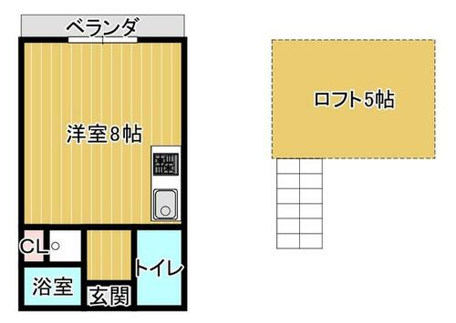 同じ建物の物件間取り写真 - ID:242001253434