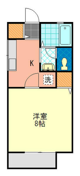神奈川県秦野市室町(賃貸アパート1K・2階・26.94㎡)の写真 その1