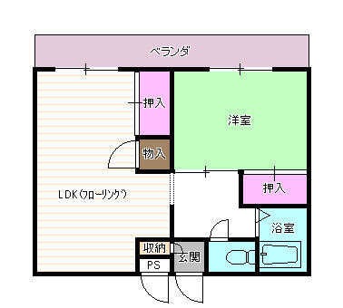 同じ建物の物件間取り写真 - ID:214034139756