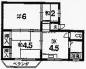徳島市佐古七番町 3階建 築45年のイメージ