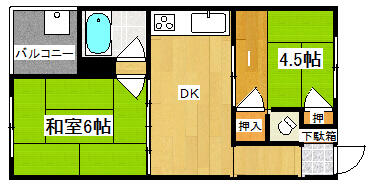 京都府京都市北区平野八丁柳町(賃貸マンション2DK・5階・33.00㎡)の写真 その1