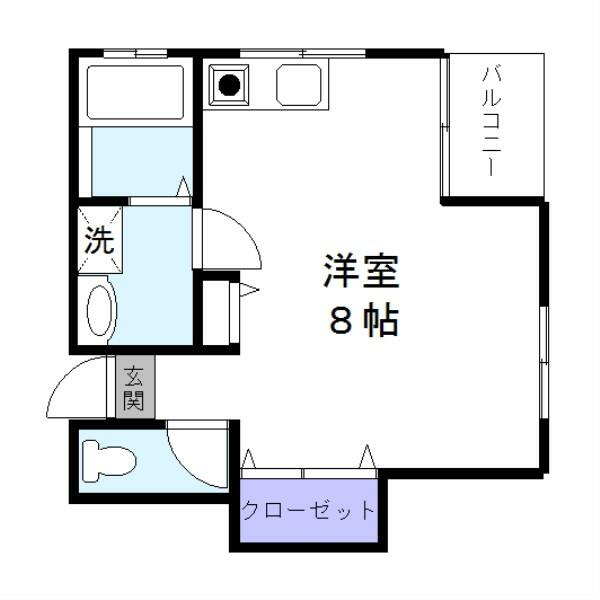 埼玉県さいたま市大宮区天沼町１丁目(賃貸アパート1R・2階・28.57㎡)の写真 その1