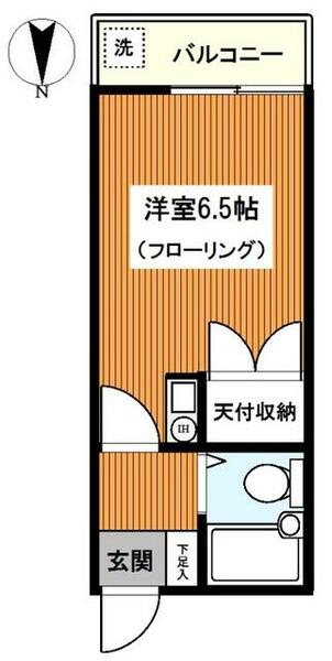 神奈川県川崎市幸区北加瀬３丁目(賃貸アパート1R・2階・17.20㎡)の写真 その1