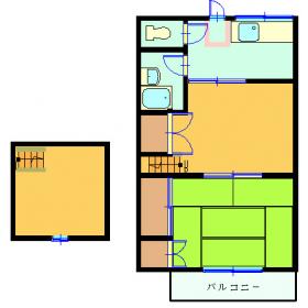 石井コーポ 203｜千葉県船橋市南三咲２丁目(賃貸アパート2SK・2階・40.00㎡)の写真 その1